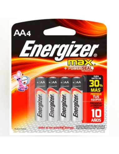 Pilas Energizer Aa - Blister X 4 Unid