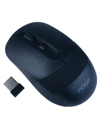 Mouse Inalámbrico USB Negro NGM-18