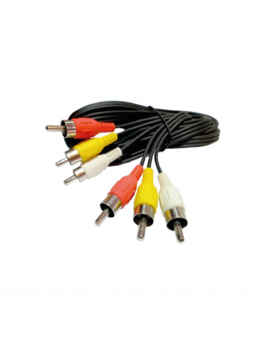 Cable Audio 3rca A 3 Rca 1.8 Mts