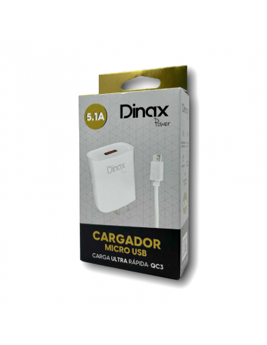 Cargador Dinax Usb A Micro Usb 5.1a